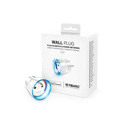 Afbeelding van Fibaro Wall Plug tussenstekker type E voor Apple Homekit