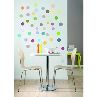 Afbeelding van Komar Wandfolie Stippen 50x70 cm (breedte x hoogte), zelfklevende wandtattoo