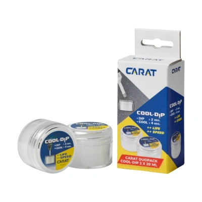 Afbeelding van Carat ETCDSET020 Duopack Cool dip Lubriwax Verkoelende Pasta Voor Diamantboren 2x20ml