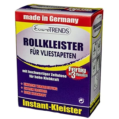 Afbeelding van Vliesbehanglijm 200g geschikt voor vliesbehang in 3 minuten gebruiksklaar lijm extreem zuinig voldoende 20 m²