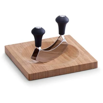Afbeelding van Zeller Kookboekstandaard bamboe hout bruin 35 x 20 cm kookboekhouder