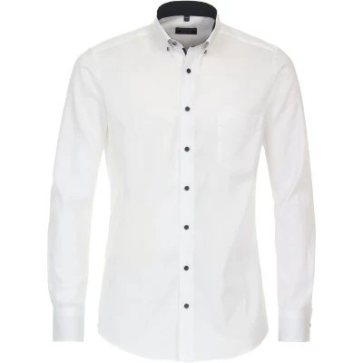 Afbeelding van Redmond Modern FIT Overhemd, Heren, Maat: XL, Weiß