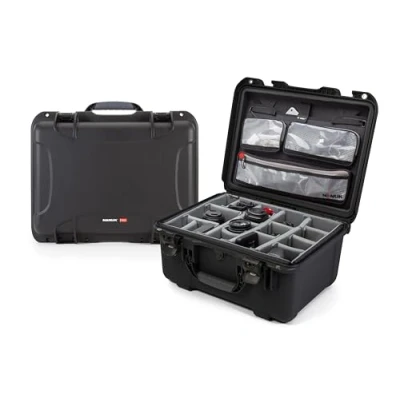 Afbeelding van Nanuk 933 case w/lid org./divider Black Pro Photo Kit