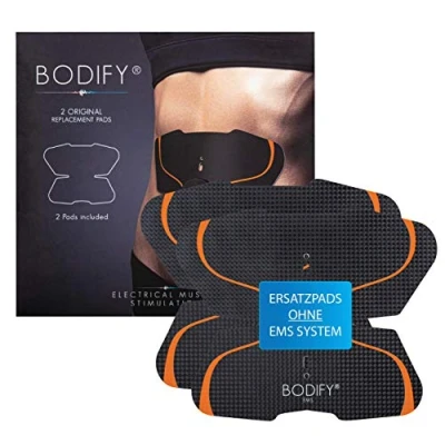 Afbeelding van Bodify Originele vervangende pads set van 2 (zonder controller) EMS buiktrainer buikspiertrainer voor mannen en vrouwen