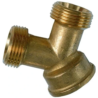 Afbeelding van Cornat 2 weg verdeler 3/4&quot;, messing/tuin irrigatie / FLOR92345