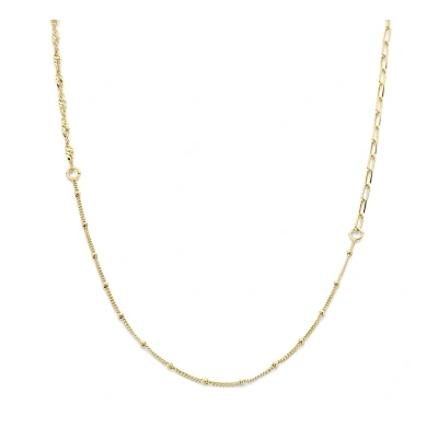 Afbeelding van Zilver Verguld Collier schakels 2 2101697 Sieraden compleet horloge Zilverkleur