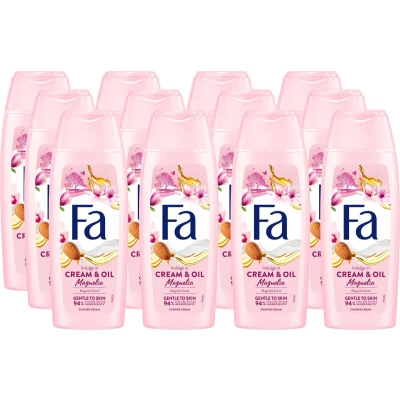 Afbeelding van 12x FA DOUCHE CREAM&amp;OIL MAGNOLIA 250ml