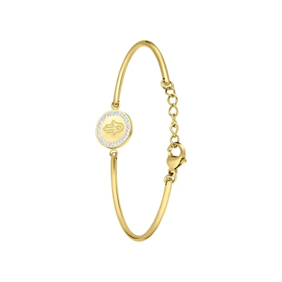 Afbeelding van Lucardi Armband goldcoloured, Dames, Maat: One Size, Gold/coloured