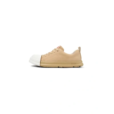 Afbeelding van Camper Junction Runner Sneakers laag, Dames, Maat: 39, Mittelbeige Leer