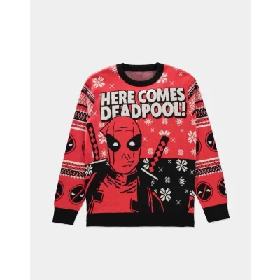 Afbeelding van Deadpool Knitted Christmas Jumper