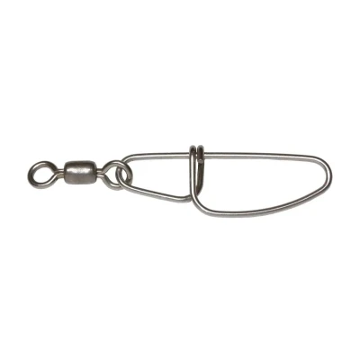 Afbeelding van Zeck Stainless Steel Swivel + Snap Meerval Wartel (3 stuks)
