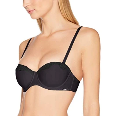 Afbeelding van s.Oliver Beha met cups en afneembare bandjes, zwart (black 862), 80D