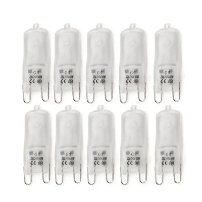 Afbeelding van 10X G9 halogeenlamp verlichting lamp warmwit 40W 230V