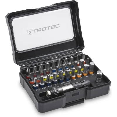 Afbeelding van TROTEC 32 delige bit set PSCS Torx Kruiskop Gleuf Adapter