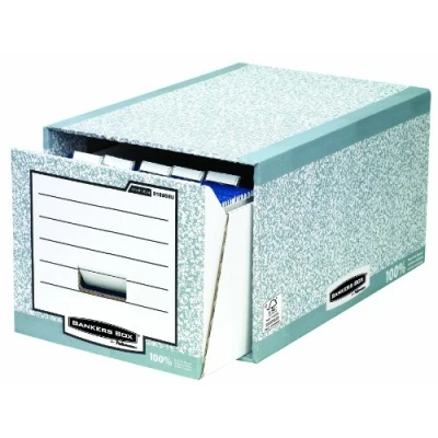 Afbeelding van Filing drawer Fellowes Bankers Box Grijs Gerecycled karton (31 x 39 56,8 cm)