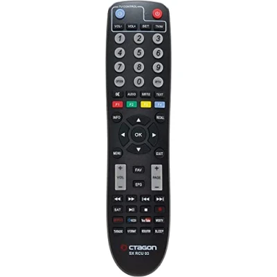 Afbeelding van Octagon Originele afstandsbediening RCU 03 voor SX888 V2 4K leerbaar uw tv ook geschikt SX87, SX88, SX89, SX887, SX888, SX889, SF8008 Single Twin Combo, SFX6008, SFX6018