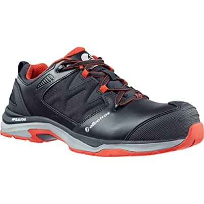 Afbeelding van Albatros ULTRATRAIL BLACK LOW 646200 45 Veiligheidsschoenen ESD S3 Schoenmaat (EU): Zwart/rood 1 paar