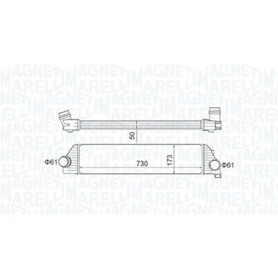 Afbeelding van Magneti Marelli Interkoeler 351319205410