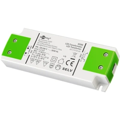 Afbeelding van Transformator 28 volt Goobay (20W, Niet dimbaar)