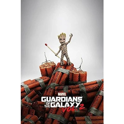 Afbeelding van Pyramid International Groot Dynamite Guardians Of The Galaxy Volume 2 inch Maxi Poster, kunststof/glas, meerkleurig, 61 x 91,5 1,3 cm