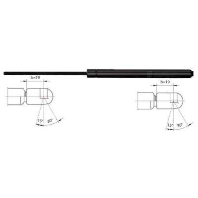 Afbeelding van METZGER 2110503 Gasveer achterklep 460N 627mm FIAT: Croma II Station Wagon (194) 1.8 16V, 2.2 1.9 D Multijet, 2.4 Multijet 2005 2011