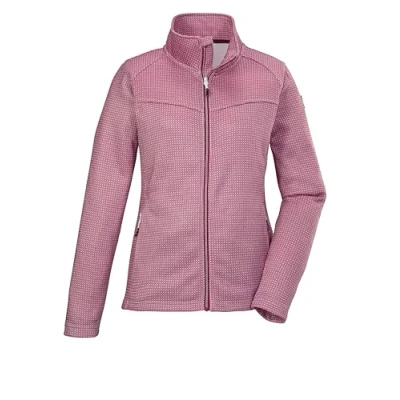 Afbeelding van killtec dames Gebreid fleecejack/fleecejack met opstaande kraag KOS 90 WMN FLC JCKT, beaujolais, 36, 42798 000