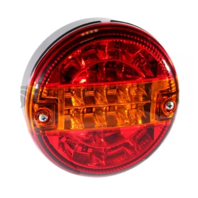 Afbeelding van LED achterlicht / knipperlicht unit rond 20 LEDs