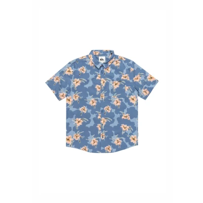 Afbeelding van Quiksilver Apero MIT Kurzen ÄRMELN Overhemd, Heren, Maat: XS, Blq