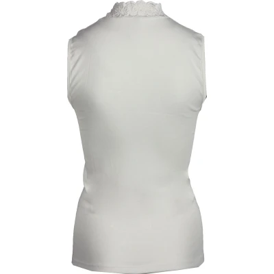 Afbeelding van Nina von C dames Kanten Top Blazershirt 40 Wit