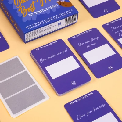 Afbeelding van DIY Kraskaarten Why You&#039;re The Best Moeder van Gift Republic