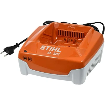 Afbeelding van Stihl Snellader AL 300 voor Accu AK, AP en AR Optionele Wandbevestiging met Statusaanduiding Actieve Accukoeling Zuinig laden