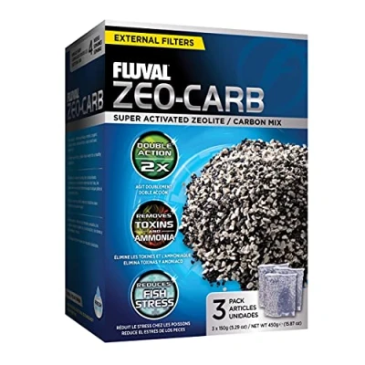 Afbeelding van Fluval Zeo Carb, combi filtermedium van hoogwaardige actieve kool, 450 g