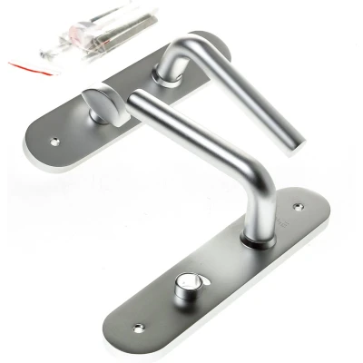 Afbeelding van D4E alu.vastdraaibaar f1 deursch. afger. kruk/kruk l model links wc72