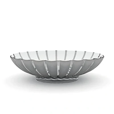 Afbeelding van Guzzini Tafelloper / fruitschaal Grace, hemelgrijs, 30,5 x 37,5 9 cm