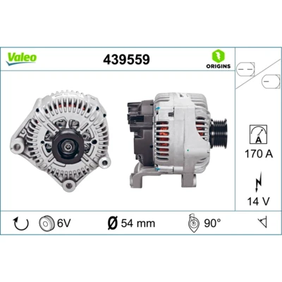 Afbeelding van Valeo Alternator/Dynamo 439559