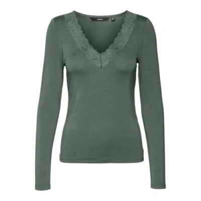 Afbeelding van VERO MODA top VMROSA grijsgroen