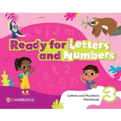 Afbeelding van Ready Set Grow Ready, Set, Grow! Level 3 Letters and Numbers Workbook American English