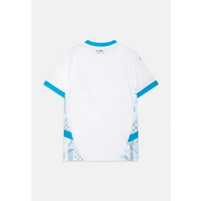 Afbeelding van Puma Olympic Marseille HOME Replica JR Unisex Sport Tshirt voor kinderen, Maat: 116, White/bleu azur