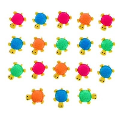 Afbeelding van JZK 18 Schildpad rubber speelgoed mini potlood gum set voor kinderen feestartikelen verjaardagsfeest zakvullers verjaardagscadeau kerstcadeau