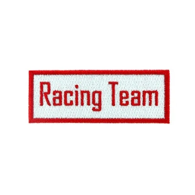 Afbeelding van Geborduurde patch om op te strijken &quot;Racing Team&quot;