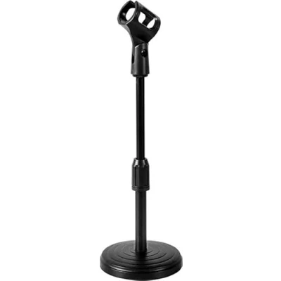 Afbeelding van Áengus Desktop Microfoonstatief Tafelstatief voor Microfoon met microfoonhouder