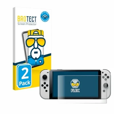 Afbeelding van BROTECT Schermbeveiliging voor volledig scherm (DSi XL), Andere spelaccessoires, Transparant