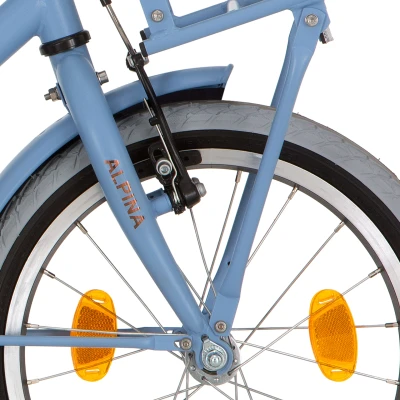 Afbeelding van Alpina Voorvork 18 Cargo M provence blue matt