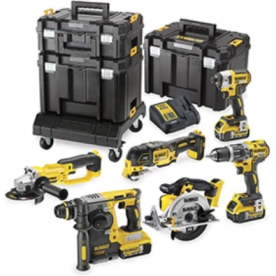 Afbeelding van DeWalt DCK654P3T Accuset 18v 5.0Ah Li Ion 3 accu&quot;;s