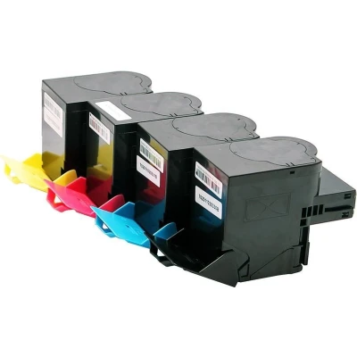 Afbeelding van Set 4x ABC huismerk toner geschikt voor Lexmark CS310dn CS310n CS310 Series CS410dn CS410dtn CS410n CS410 CS510de CS510dte CS510 702 702K 702C 702M 702Y 702H 702HK 702HC 702HM 702HY