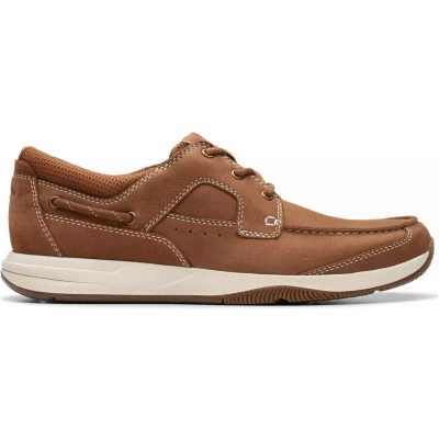 Afbeelding van Clarks Sailview Lace heren veterschoen bruin maat 39.5 (EU) 6 (UK)