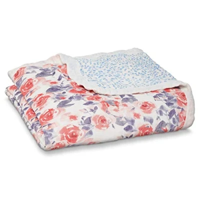 Afbeelding van aden + anais zijdezachte droomdeken, 120 x cm, pasgeboren kinderkamer en babydekens voor babymeisjes jongens, peuter baby beddengoed van bamboe viscose mousseline, douche &amp; registercadeau,