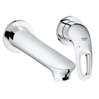 Afbeelding van Grohe Eurostyle New m size 2 gats wastafelkraan 20 Chroom