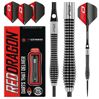 Afbeelding van RED DRAGON Lethal Magic 25 Gram Tungsten Dartpijlen Set Professioneel met flights en dart shafts