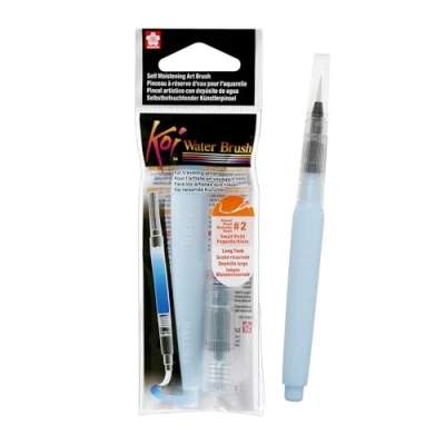 Afbeelding van Sakura Koi Water Brush penseel, lang reservoir, small